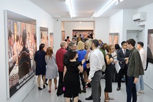 Opening Reception for Chow Chun Fai, 'Chow Chun Fai,' Eli Klein Gallery, New York (8 September 2018). Courtesy Asia Contemporary Art Week.